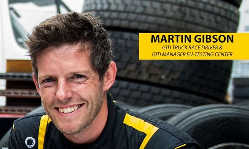 In the Spotlight - Giti Competition Truck Driver Martin Gibson